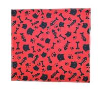 Cat Wrap for Cutting Nails, Anti-Escape Soft Blanket,35x35cm/13.78x13.78 inches 50g Anti-Bite Cat Restraint, Anti-Escape Grooming Vet Visit Multifunctional for Nail Clipping,