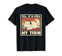 Cat Yes It Is Still My Turn Coffee Gamer Controller Camiseta