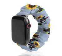 Cat You Are My Sunshine - Correa de repuesto elástica suave compatible con Apple Watch, 42mm/44mm, Acero inoxidable, No es una piedra preciosa