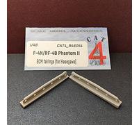 CAT4 R48054-1/48 F-4N/RF-4B Phantom II ECM carenados (para Hasegawa) Kit de báscula