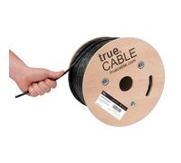 CAT6 al Aire Libre, Resistente al Agua, Direct entierro Nominal cmx, Cobre sin blindaje UTP, Bulk Cable Ethernet, 550 MHz, ETL Disponible, truecable