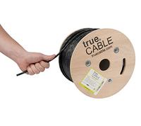 CAT6 al Aire Libre, Resistente al Agua, Direct entierro Nominal cmx, Cobre sin blindaje UTP, Bulk Cable Ethernet, 550 MHz, ETL Disponible, truecable