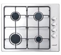 CATA GIB 6004 X hobs Negro, Acero inoxidable Integrado Encimera de gas