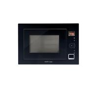 Cata & Can Roca, Microondas Encastrable, Capacidad de 25 L, Modelo MC 25 GTC BK, Temporizador, Microondas Con Grill, Ancho de 60 cm, Acabado en Cristal Negro
