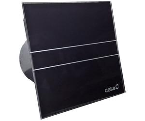 Cata E-100 ventilador con panel decorativo negro 00900402