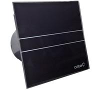 Cata E-100 ventilador con panel decorativo negro 00900502