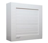 Cata Extractor B-12 Matic Timer Con Apertura y Cierre Automático Timer y Protector Térmico Nivel Sonoro Mínimo de 43 db Potencia 20W Color Blanco