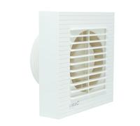 Cata Extractor B-12 Tubo Corto de Descarga para Pared o Techo Protector Térmico y Nivel Sonoro Mínimo Potencia 20W Color Blanco