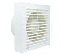 Cata Extractor B-15 Tubo Corto de Descarga para Pared o Techo Protector Térmico y Nivel Sonoro Mínimo Potencia 28W Color Blanco