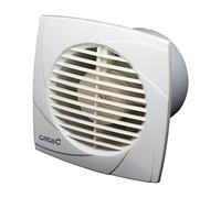 Cata Modelo B12 serie Timer | Temporizador electrónico entre 3 y 15 min | Extractor aire para baño | Color Blanco | Clase B, 20 W, 43 Decibelios, Plástico, B 12 PLUS T