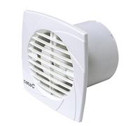 Cata | Extractor de Baño | Modelo B-10 PLUS/B | Extractor Extraplano | Ventilación Baño Pared y Techo | Diseño Totalmente Integrado | Color blanco | Ancho de 14 cm