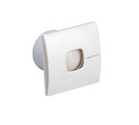 CATA Extractor de Baño Silentis 12 Protector Térmico Potencia 20W 2450 r.p.m Frontal Extraible sin Tornillos Color Blanco, 20 W, 39 Decibeles