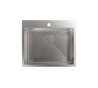 Fregadero Cata CBS-1 54-40 R10 - Acero inoxidable, 1 cubeta, 60 cm