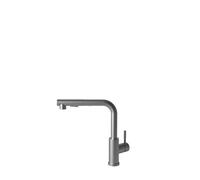 Cata Grifo XSE Monomando Caño Alto Extraíble Giratorio 360 con Cartucho Cerámico Apertura en Frío Aireador Anti Calcáreo Reductor de Caudal a 6l/min Sin Plomo Acabado Inox Satinado