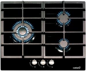 Cata Lci 6021Bk Negro - Placa De Gas 60Cm Natural Y Butano