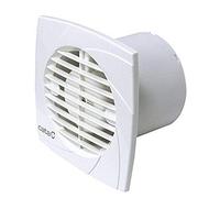 Cata Modelo B12 serie Timer | Temporizador electrónico entre 3 y 15 min | Extractor aire para baño | Color Blanco | Clase B, 20 W, 43 Decibelios, Plástico, B 12 PLUS T