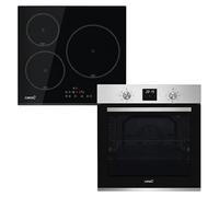 Cata Set de horno y zona de cocción MDS8007C (Volumen horno: 80 l, Negro y Inox) + Garantía BAUHAUS 5 años para equipos eléctricos y motorizados