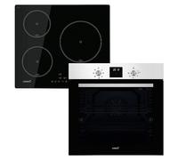 Cata Set de horno y zona de cocción (Volumen horno: 80 l, Número de zonas de temperatura: 3 ud., Inox/Negro) + Garantía BAUHAUS 5 años para equipos...