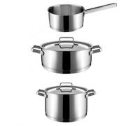 Cata Shine - Set 3 Cazuelas 28-20-16Cm Inox