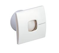 Cata Silentis 15 INOX con Frontal Extraible sin Tornillos Nivel Sonoro Mínimo de 41 db Caudal Máximo de 320 m3/h Ancho 19 cm Potencia 25W Color Blanco