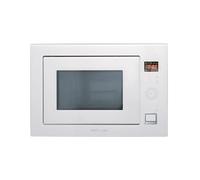 Cata WH Integrable, Modelo MC 25 GTC, con capacidad de 25 Litros, Cinco Niveles de Potencia, Microondas con grill simultáneo de Cuarzo 1100 W, Ancho de 60 cm, Color Negro, 900, Acero (07510000)