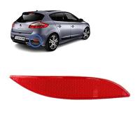 Catadióptrico compatible para Megane 3 (5 puertas) y Fluence (2012-2020) reflector trasero derecho | Parachoques trasero | 265600004R | 265608871R