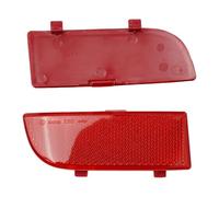 Catadióptrico paragolpes Compatible Con Benz W639 Clase V Para Vito Para Viano 2003-2014 Tiras Reflectantes Para Parachoques Trasero Sin Tira Advertencia Bombilla 6398260040 6398260440(Set)
