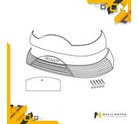 Catadióptricos para baúl SHAD rossi SH46 D1B465CAR
