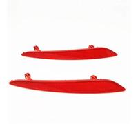 Catadióptricos Trasero Barra Cubierta Tira Advertencia Reflectora Parachoques Trasero Coche Compatible Con VW Para Scirocco 2009 2010 2011 2012 2013 2014 1K8945105 1K8945106