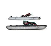 Catadióptricos Trasero Compatible Con Mazda Speed3 Para Axela BK5P BKEP BK3P Reflector Parachoques Trasero Coche Luz Freno OEM BN8R515L0B BN8R515M0B MA1185100(White)