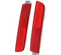Catadióptricos Trasero Luz Reflectora Parachoques Trasero Coche Lente Roja Izquierda Derecha Compatible Con Nissan Para FX35 Base 2009-2012 FX50 Base 2009-2013 Para Juke 2013-2017