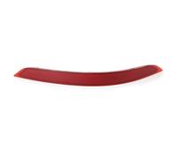 Catadióptricos Trasero Parachoque Traseros Reflectantes Compatible Con X5 F15 2014-2018 Parachoques Traseros Coche Reflector Lente Roja Tira Advertencia 63147290091 63147290092(Left)