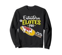 Catadora De Elotes Pro Con Chile Del Que Pica Elote Corn Sudadera