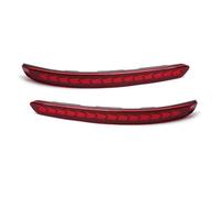 Catadrioptico Trasero Compatible Con Kia Para Pegas 2016 2017 2018 2019 2020 2021 2022 Luces Señal Giro Dinámica Freno Funcionamiento 12V Luces Reflectoras Parachoques Trasero(Red Surface)