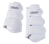 CATAGO Polainas de Doma , 4 Unidad - Blanco - Pura Sangre/Cob Doma Polainas Set
