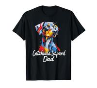 Catahoula Leopard Dad Dog Lovers Hombres Mujeres Vintage Camiseta