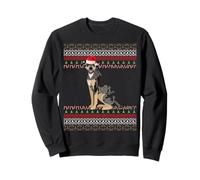 Catahoula Leopard Dog Christmas Holiday Catahoula Sudadera