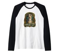 Catahoula Leopard Dog Louisiana Pantano Camiseta Manga Raglan