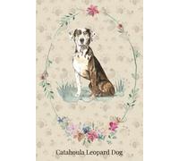Catahoula Leopard Dog Notebook: 120-Page Lined Notepad with Watercolor Art & Breed Tribute - Perfect for Dog Lovers, Journaling & Gift Giving