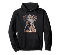 Catahoula Perro Leopardo Mama De Sudadera con Capucha