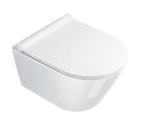 Catalano New Zero taza de inodoro suspendido sin reborde blanco 0111500001