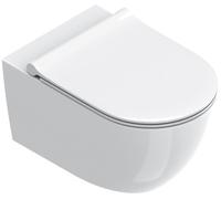 Catalano Sfera taza de inodoro suspendido sin reborde blanco brillante 0511550001