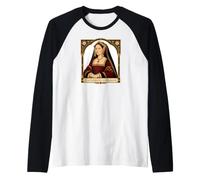 Catalina de Aragón Esposa del Rey Enrique VIII de Inglaterra Camiseta Manga Raglan