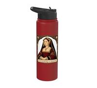 Catalina de Aragón Esposa del rey Enrique VIII de Inglaterra Stainless Steel Insulated Water Bottle