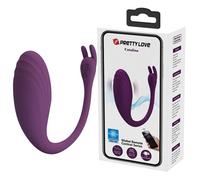 Catalina Huevo Vibrador con APP Púrpura de Prettylove