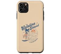 Catalina Island California Surf Retro Vintage Surfer Verano Carcasa para iPhone 11 Pro MAX