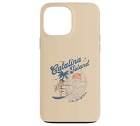 Catalina Island California Surf Retro Vintage Surfer Verano Carcasa para iPhone 13 Pro MAX