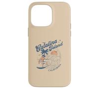 Catalina Island California Surf Retro Vintage Surfer Verano Carcasa para iPhone 14 Pro MAX