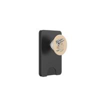 Catalina Island California Surf Retro Vintage Surfer Verano PopSockets PopWallet para MagSafe