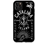 Catalina Island Sailing Compass Rose California Carcasa para iPhone 11 Pro MAX